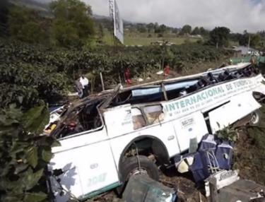 Bus crash venezuela